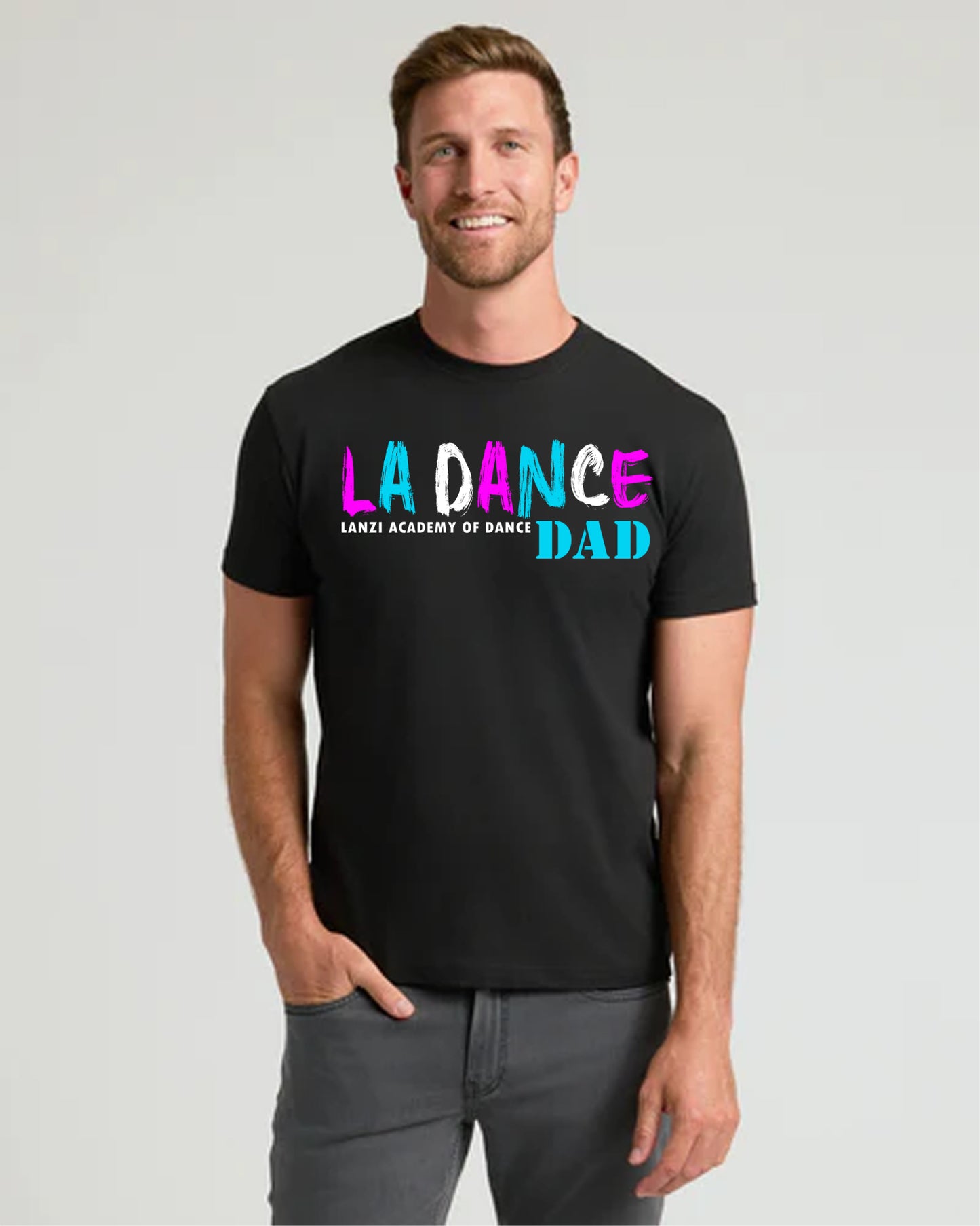 LA Dance Dad Short Sleeve Black T