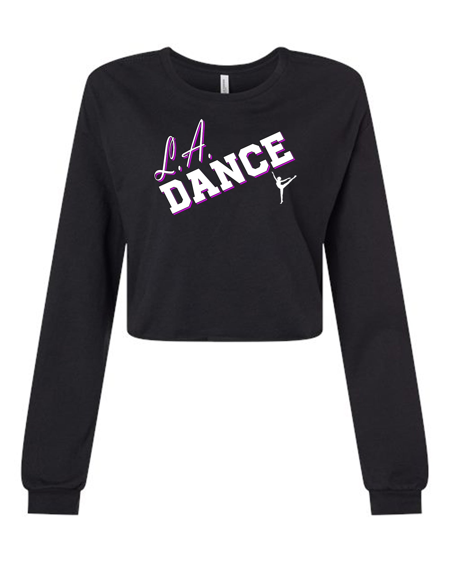 Women's Crop Fleece Crew Neck Sweatshirt