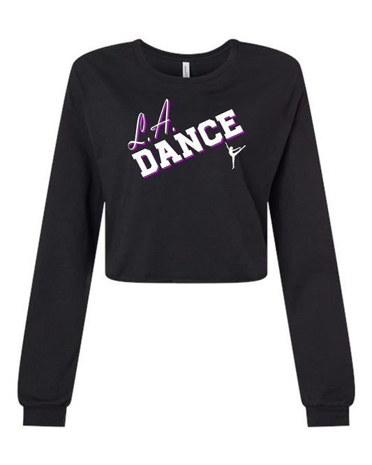 Women's Crop Fleece Crew Neck Sweatshirt