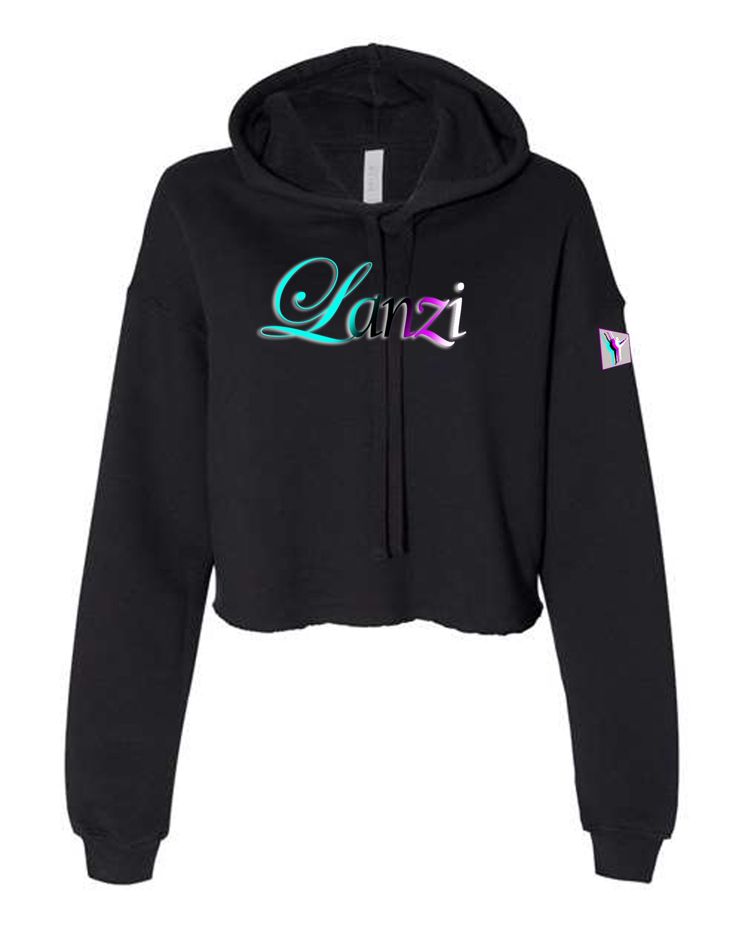 Women's Cropped Hooded Sweatshirt