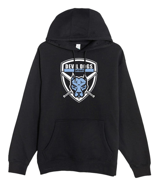 Hooded Sweatshirt with Shield Logo